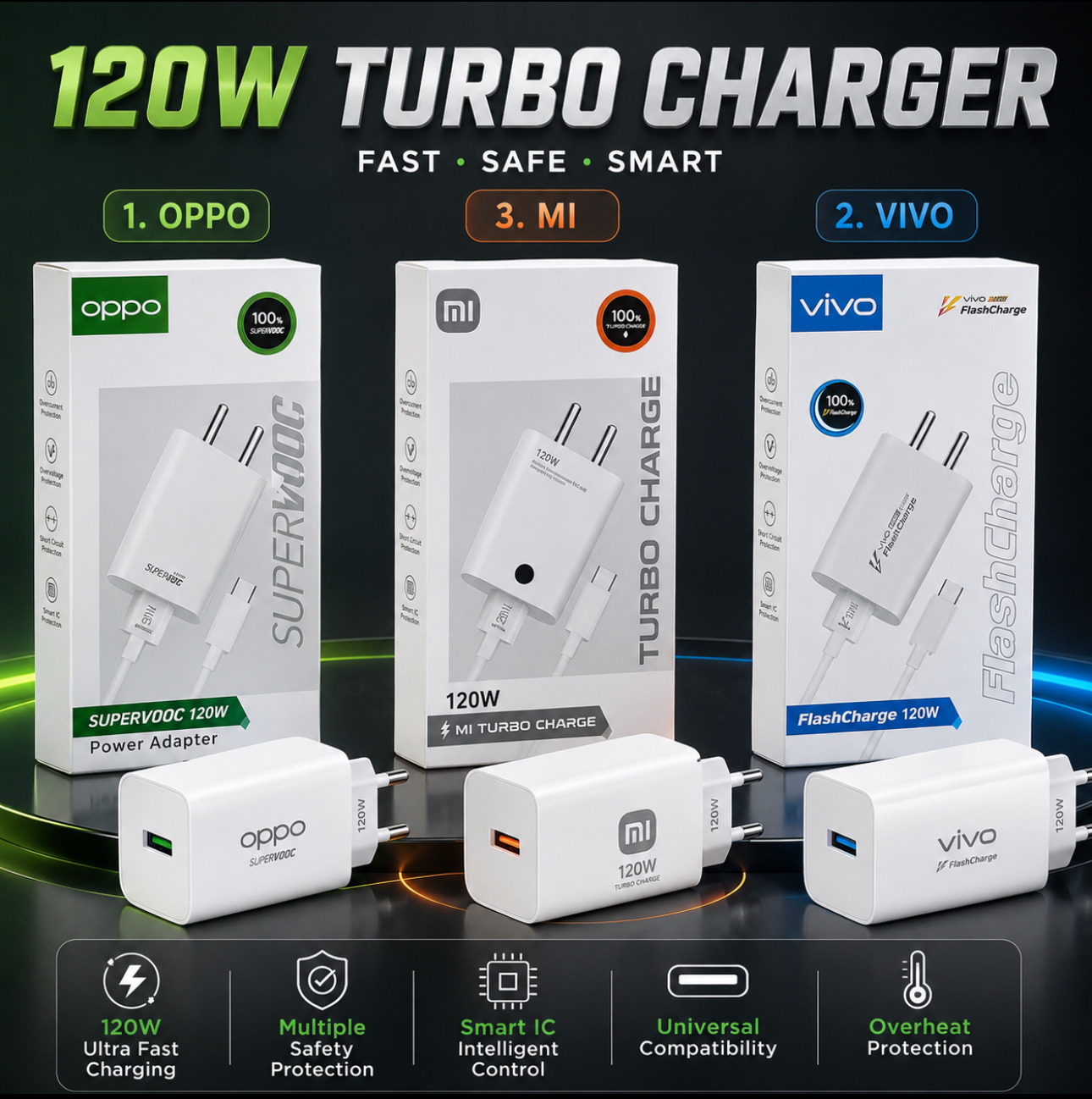 VIVO 120w IMPOTED CHARGER